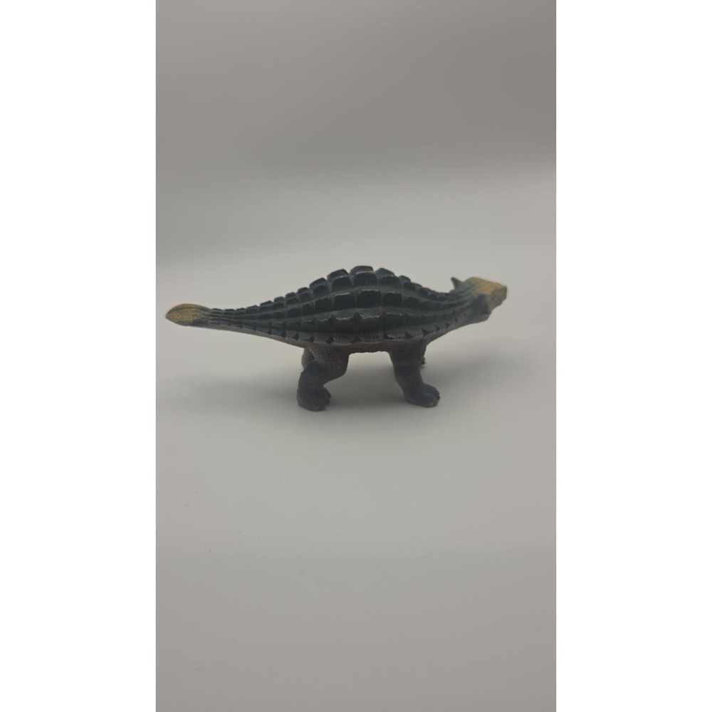 Ankylosaurus Dinosaur Action Figure 2009 Grey Brown Prehistoric Toy Model